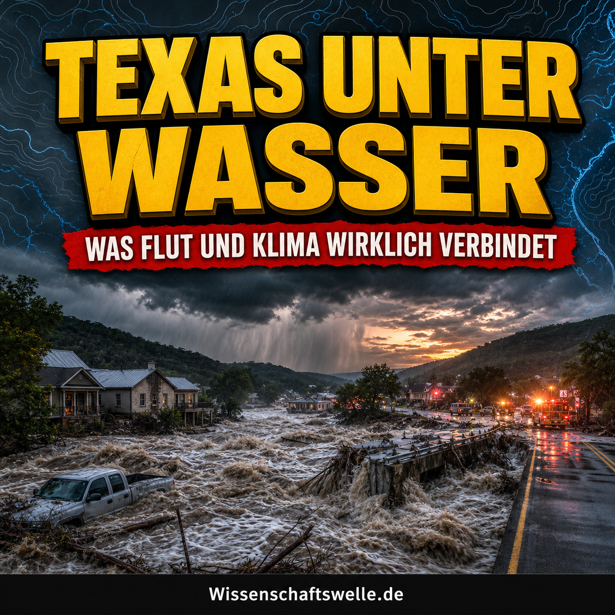 Texas unter Wasser: Was die Katastrophenfluten wirklich über unser Klima verraten.