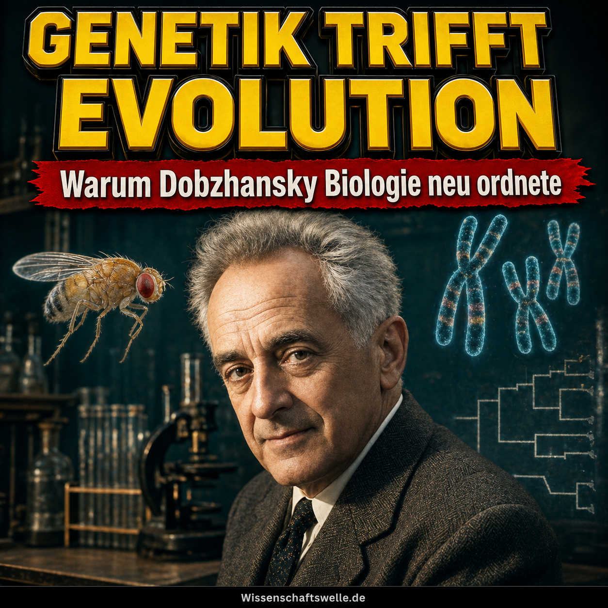 Theodosius Dobzhansky: Wie Genetik und Evolution zusammenfanden und warum sein berühmtester Satz bis heute gilt