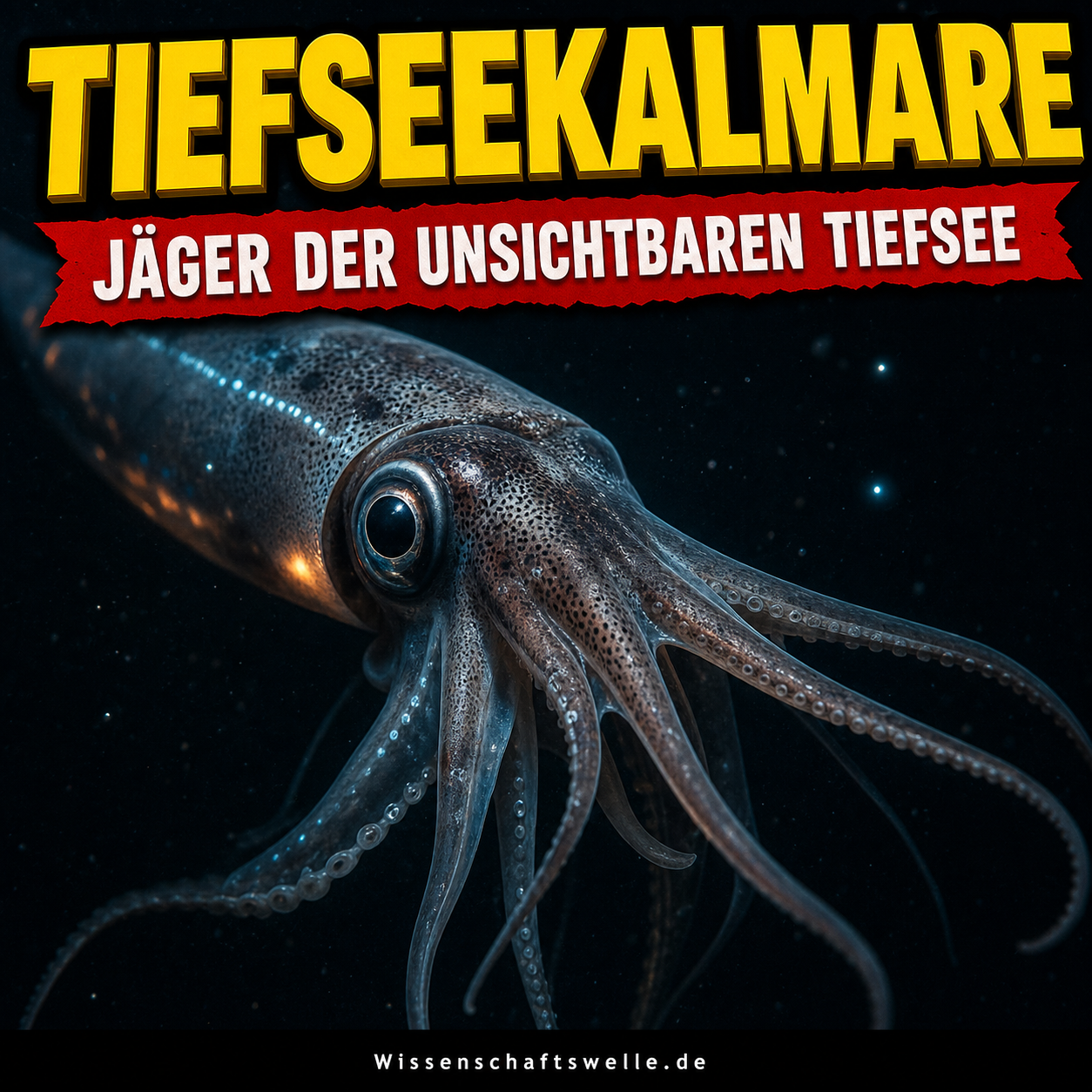 Tiefseekalmare: Warum die geheimnisvollsten Jäger der Ozeane für uns fast unsichtbar bleiben