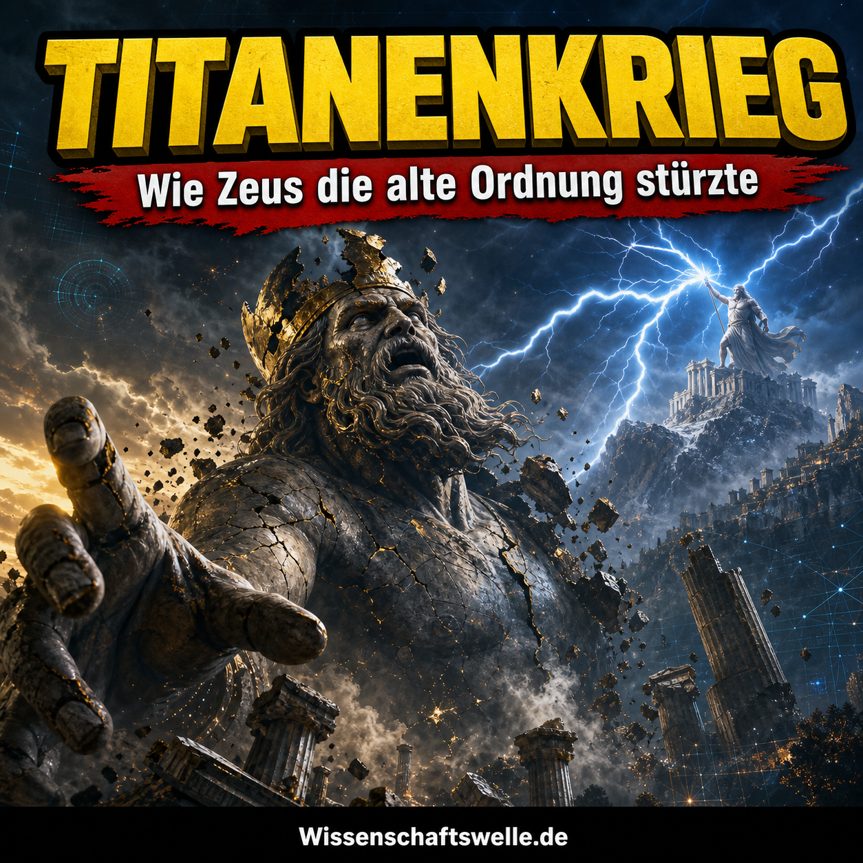 Titanen und Olympier: Aufstieg, Goldenes Zeitalter und der Krieg der Götter