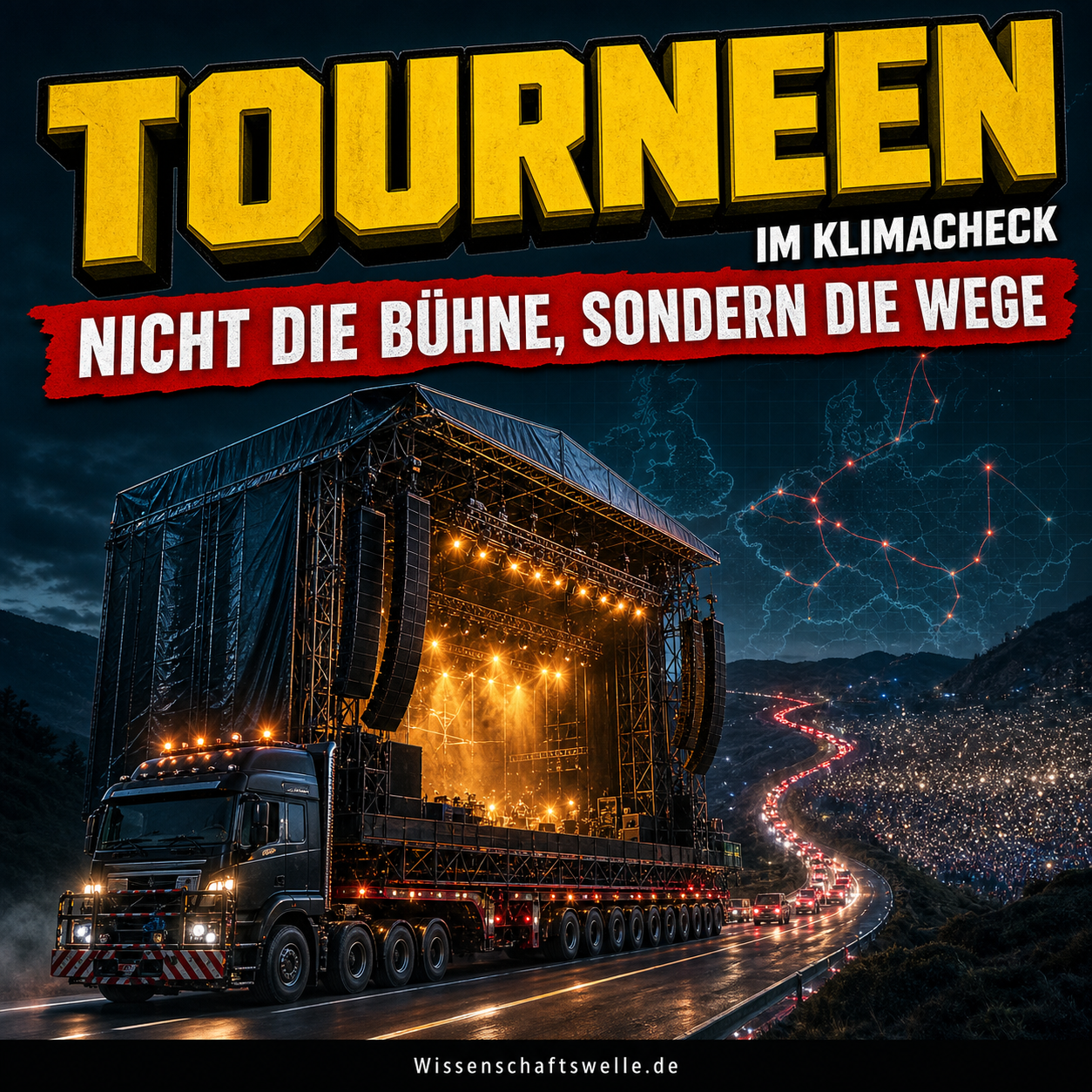 Nachhaltige Musik-Tourneen beginnen nicht auf der Bühne