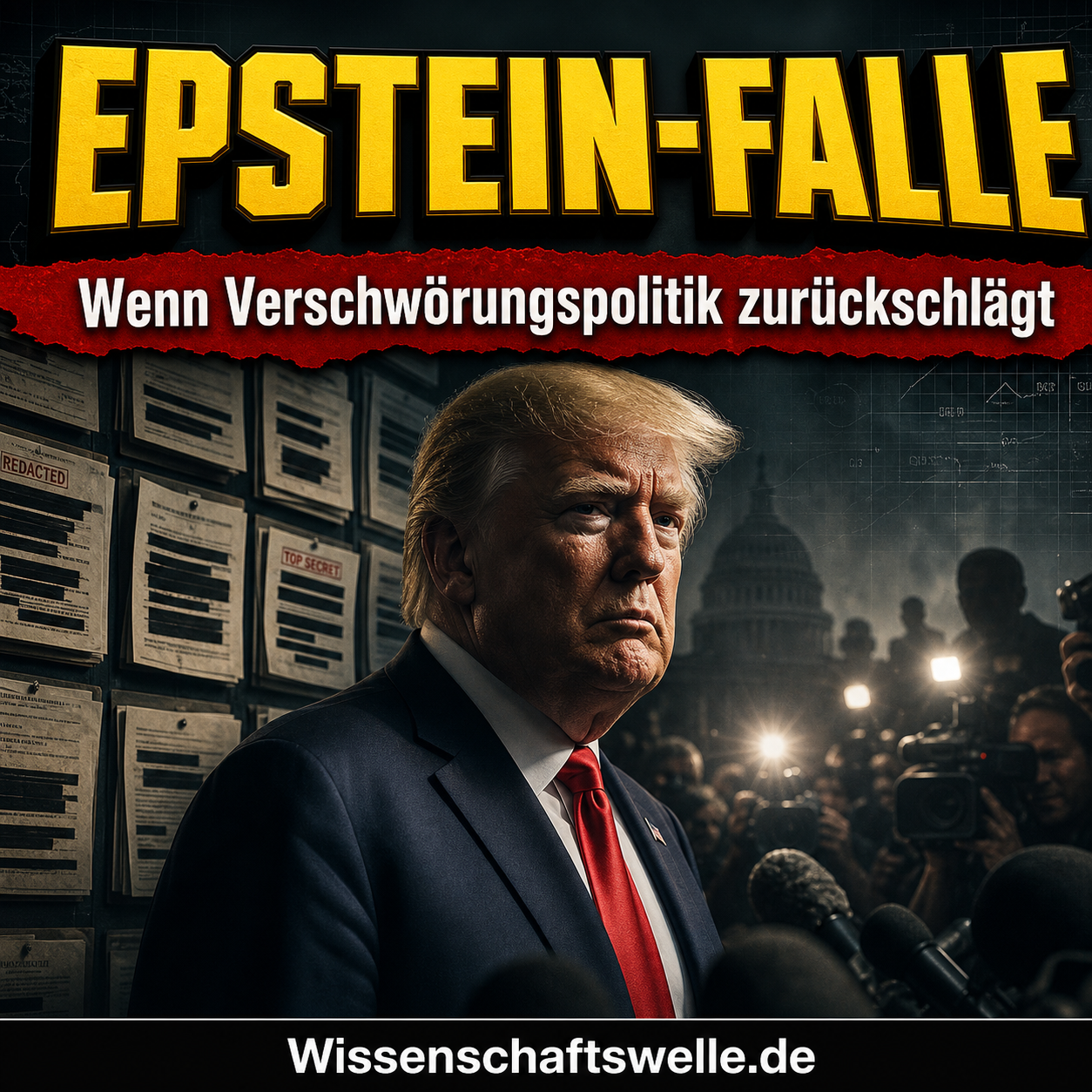 Trumps Epstein-Falle: Wie der Verschwörungs-Jäger zur Beute seiner eigenen Bewegung wurde