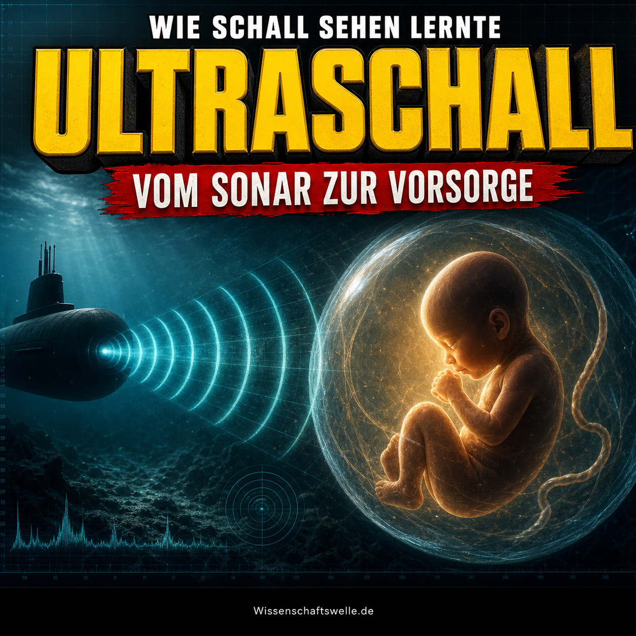 Geschichte des Ultraschalls: Wie Schall vom Sonar zur Schwangerschaftsvorsorge wurde