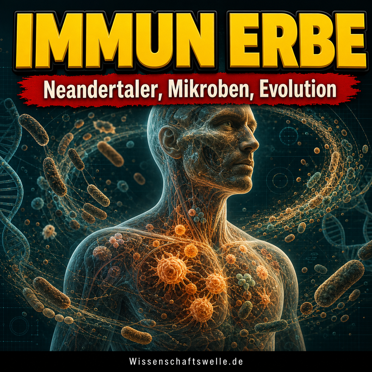 Unser Immunsystem: Ein Erbe von Neandertalern, Mikroben und Millionen Jahren Evolution