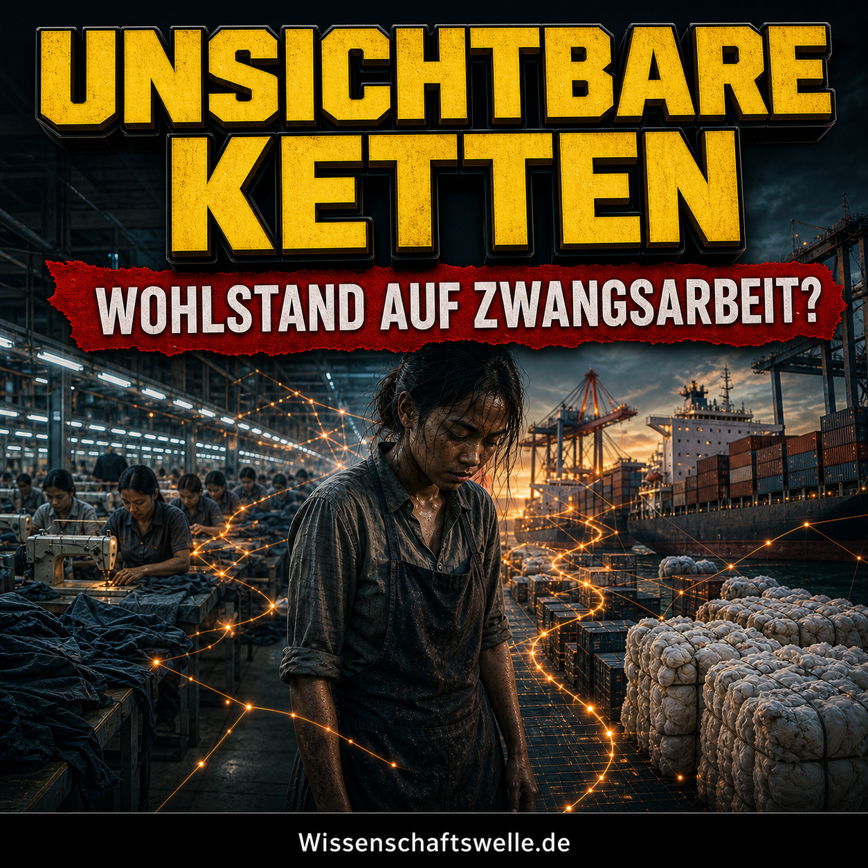Unsichtbare Ketten: moderne Sklaverei-Lieferketten als blinder Fleck unseres Wohlstands