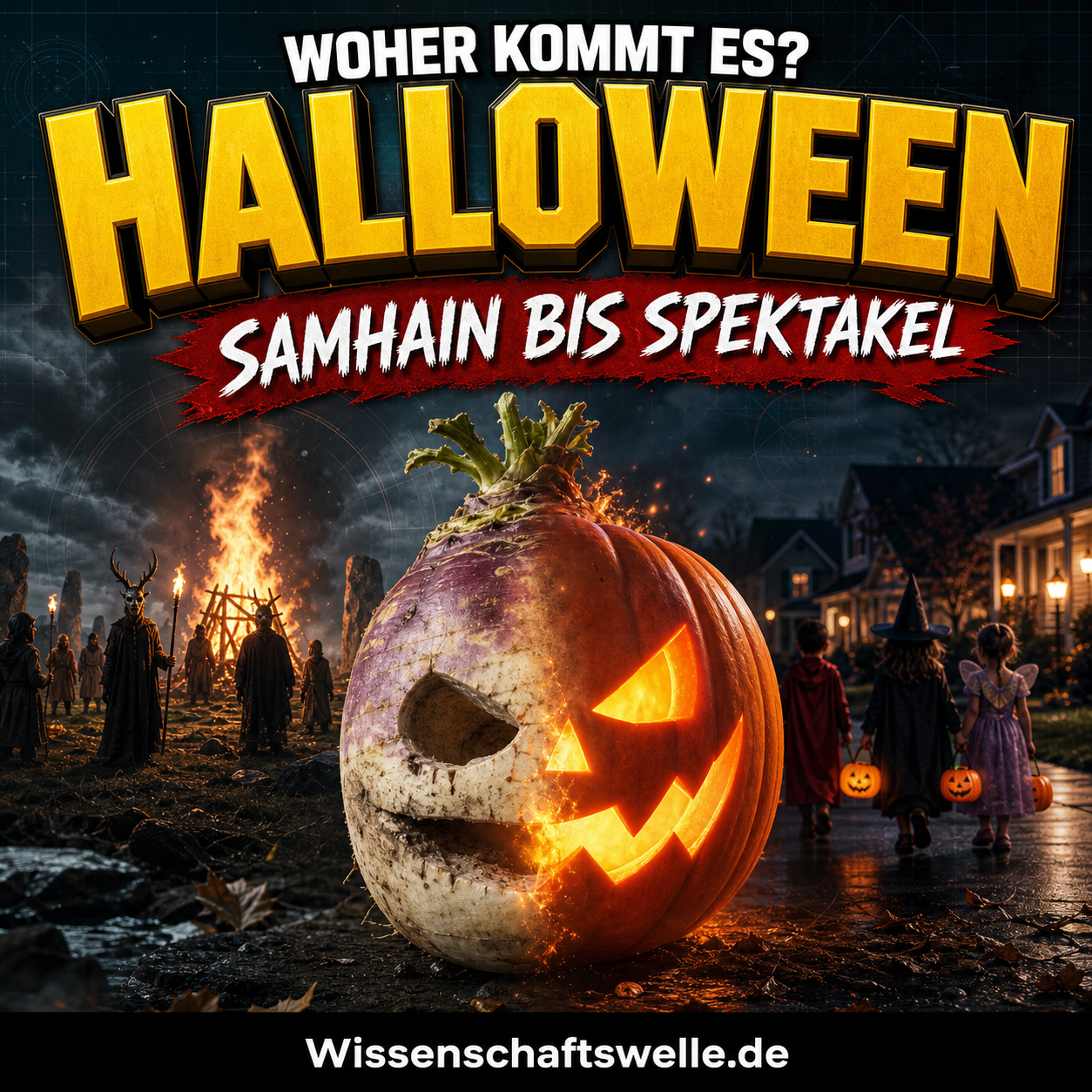 Ursprung von Halloween: Von Samhain zum globalen Spektakel