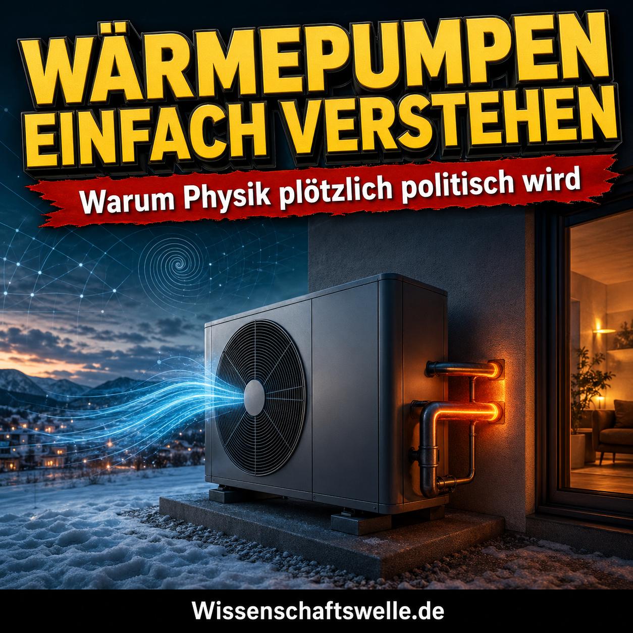 Wärmepumpen: Warum sie physikalisch so elegant und politisch so umkämpft sind