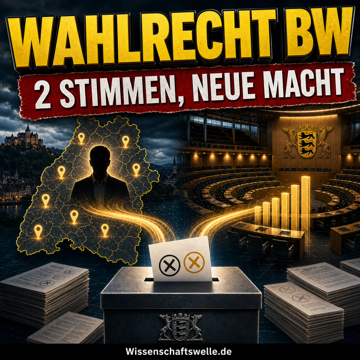Wahlanalyse Baden-Württemberg: Stimmensplitting, Hürde, Macht – die neue Logik der Wahl