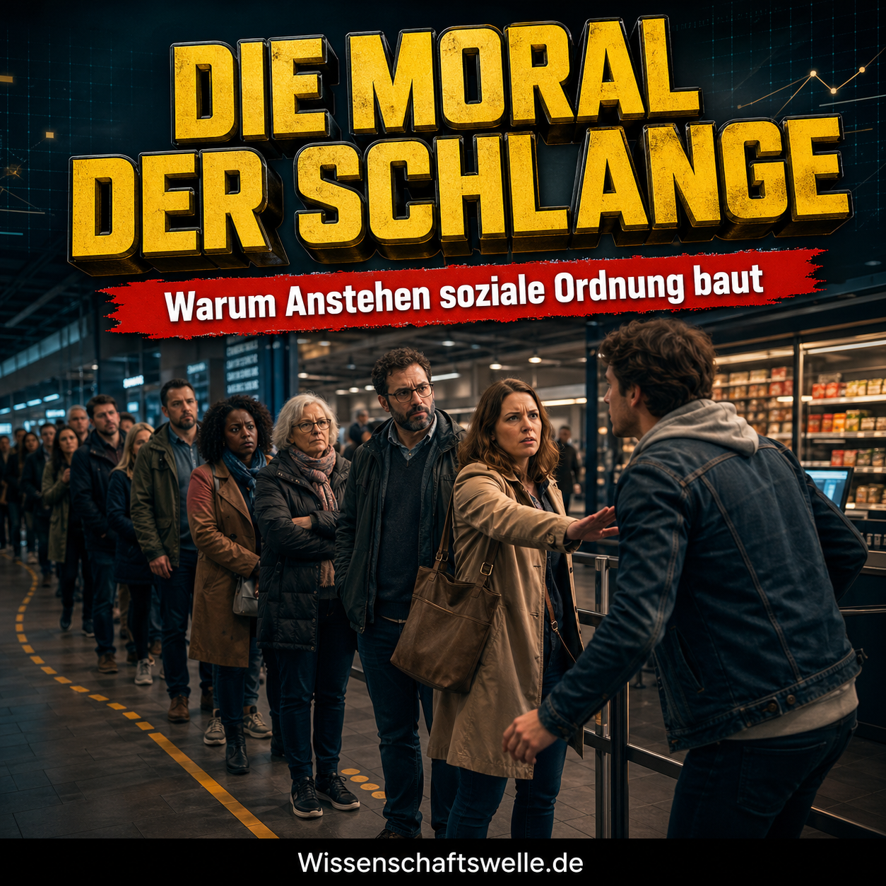 Warteschlangen-Kultur: Warum Anstehen Vertrauen schafft, Ungleichheit sichtbar macht und unsere Geduld politisch formt