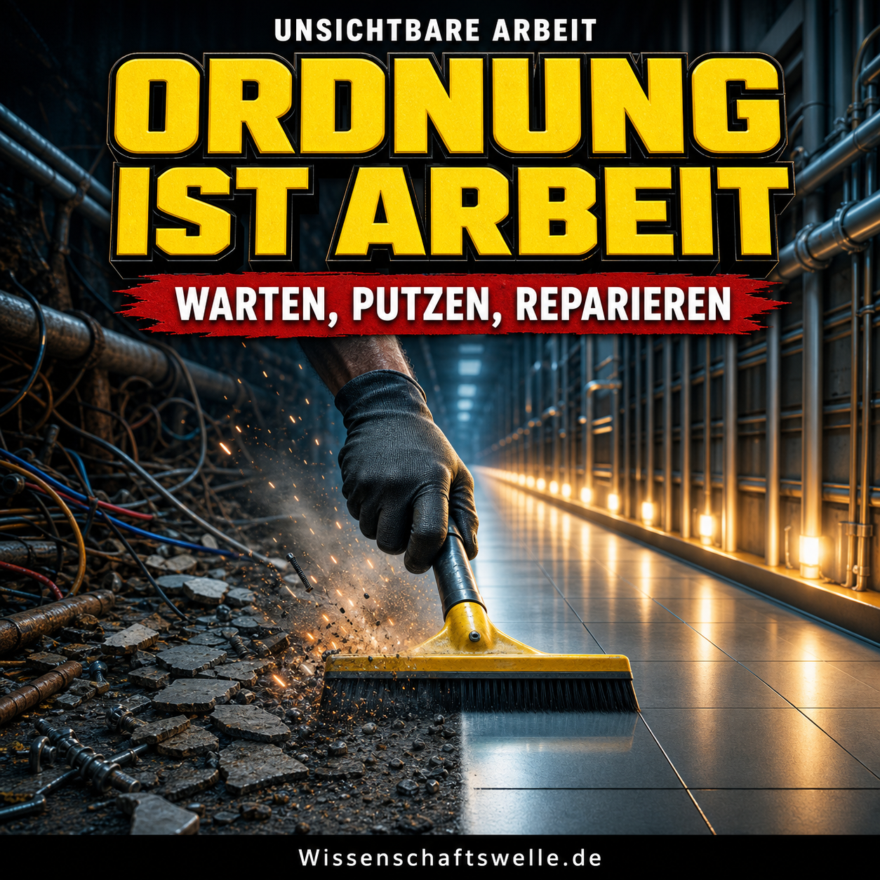 Der Alltag hält sich nicht selbst: Warum Wartung, Putzen und Reparieren soziale Ordnung herstellen