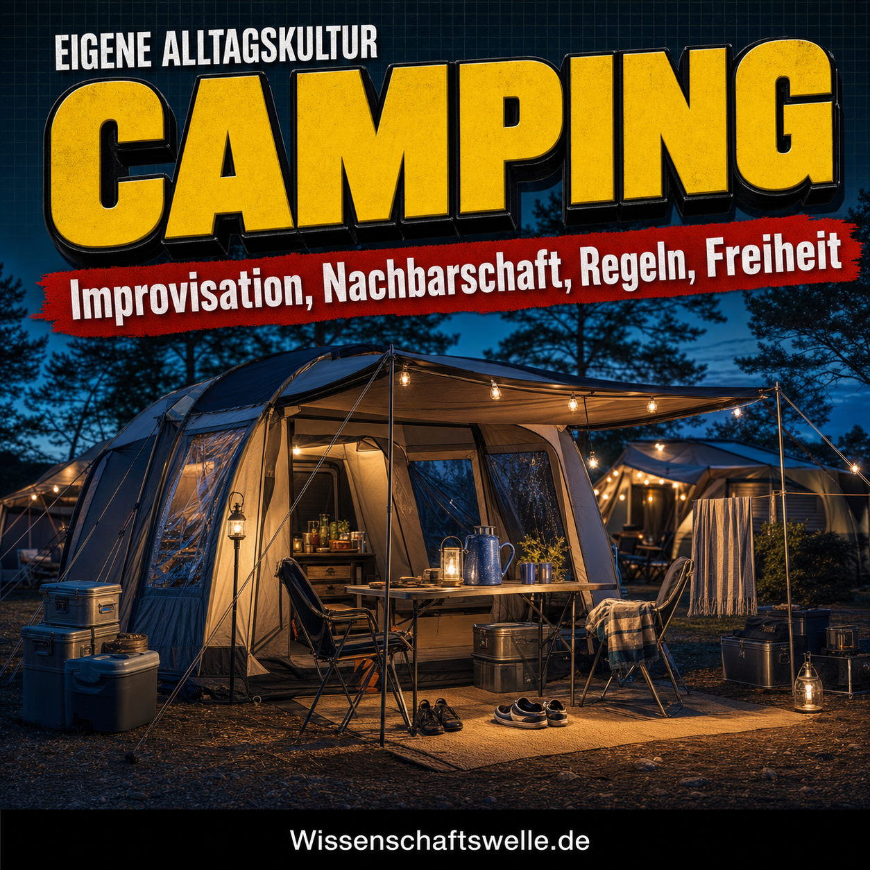 Camping ist kein Urlaub nebenbei: Warum Zelte, Routinen und Nachbarschaft eine eigene Alltagskultur formen