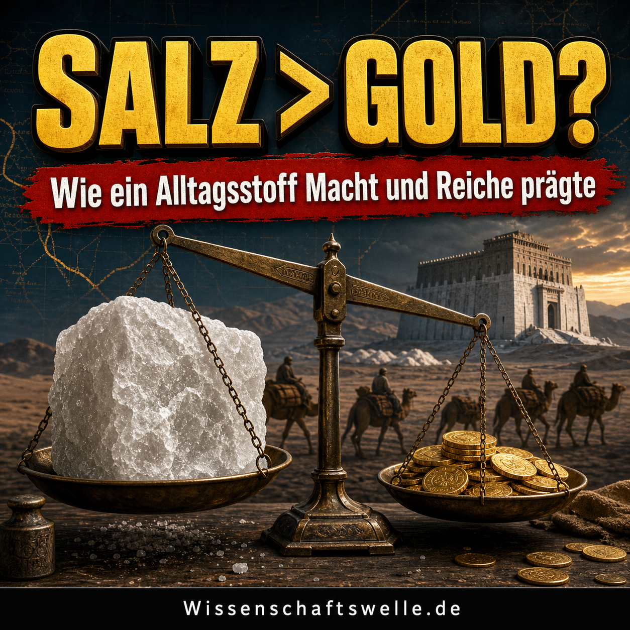 Warum Salz wertvoller als Gold war – und was das über Macht verrät