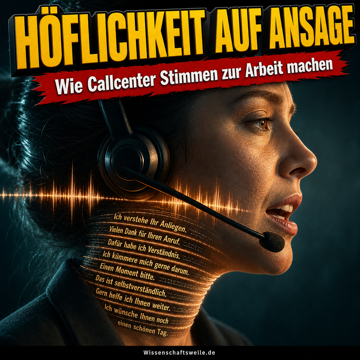 Freundlichkeit auf Ansage: Wie Callcenter aus Stimme und Skript Arbeit machen