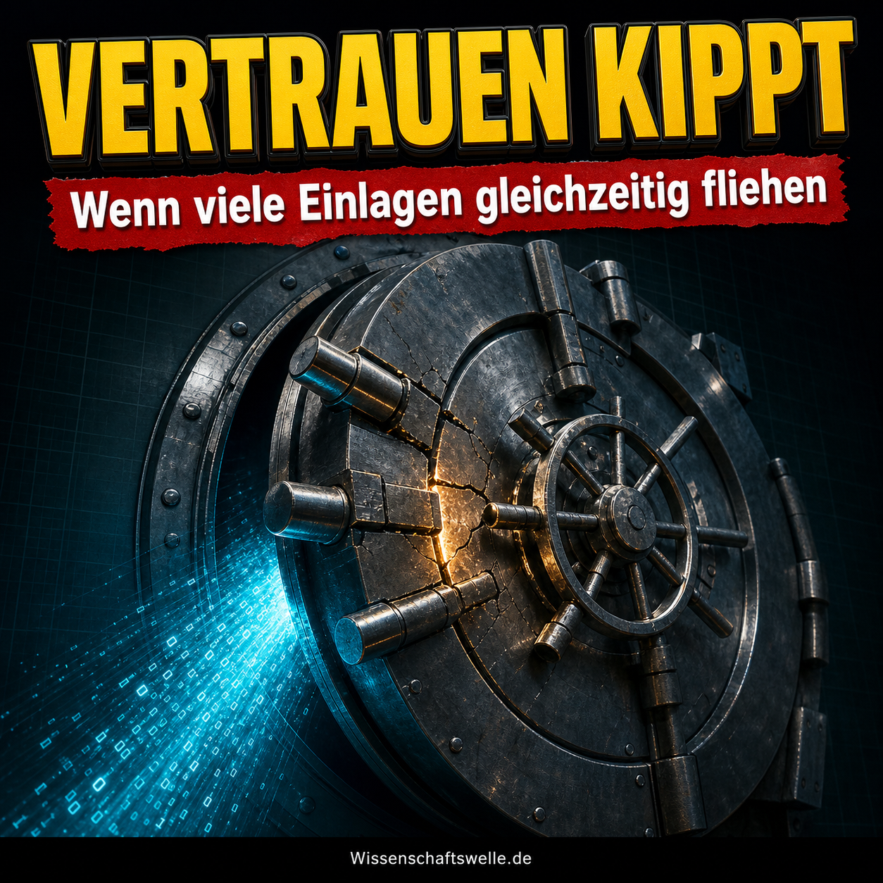 Bank Run: Wenn Vertrauen schneller verschwindet als Geld