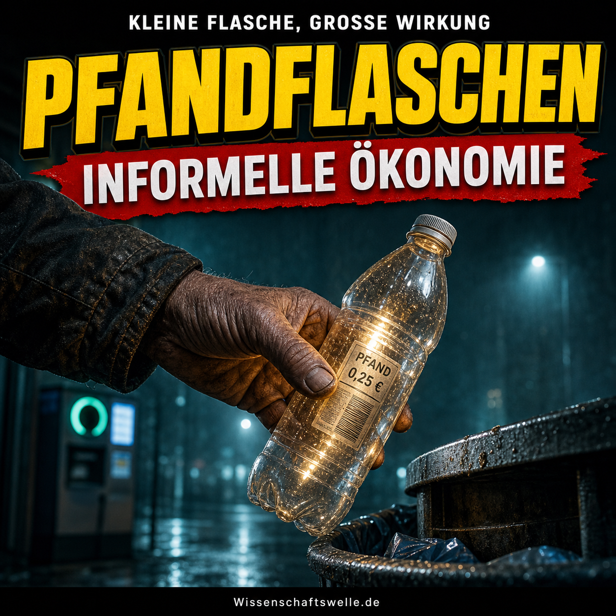 Pfandflaschen sind keine Nebensache: Was Leergut über informelle Ökonomien in deutschen Städten verrät