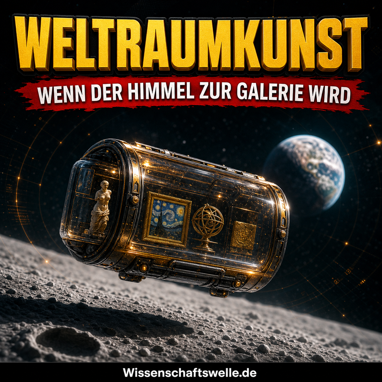 Weltraumkunst im Ernstfall: Wenn der Himmel nicht mehr Kulisse ist