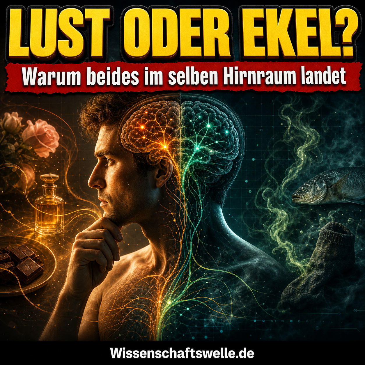 Wenn Lust und Ekel dasselbe Gehirn teilen