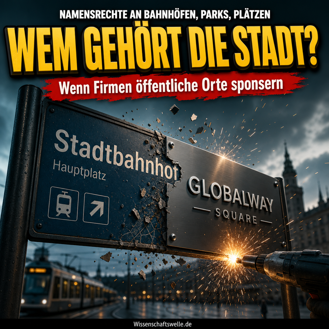 Naming Rights in Städten: Wenn der Stadtplan Sponsoren trägt