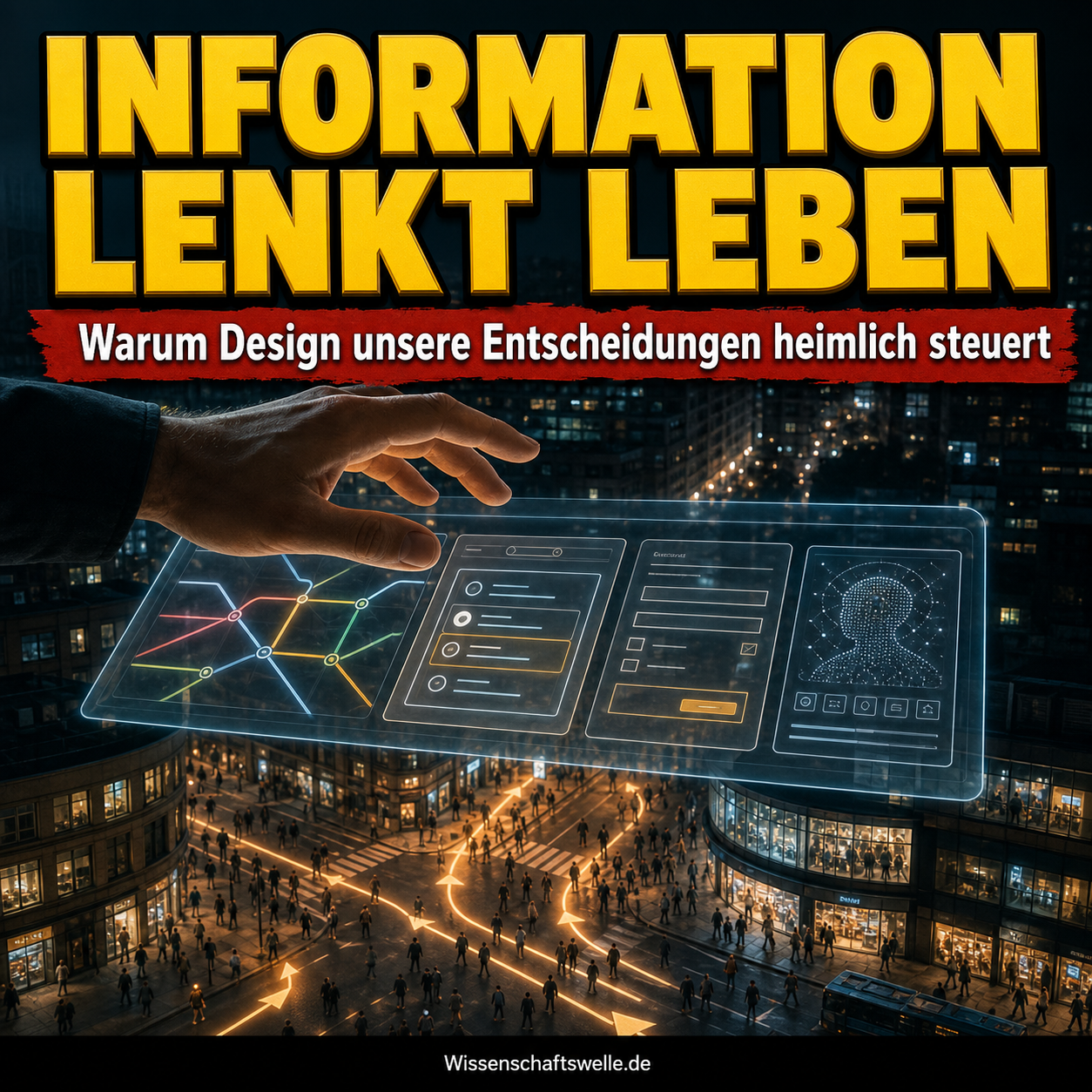 Informationsdesign ist leise Macht: Wie Karten, Formulare und KI-Interfaces unseren Alltag steuern