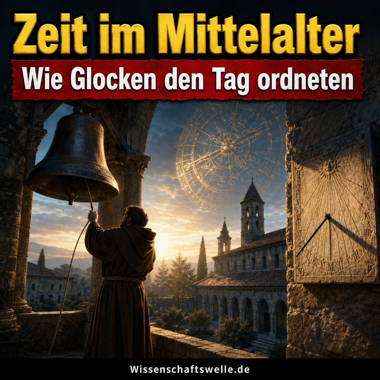 Zeitrechnung im Mittelalter: Wie Glocken, Gebetszeiten und Himmelsbeobachtung den Tag ordneten