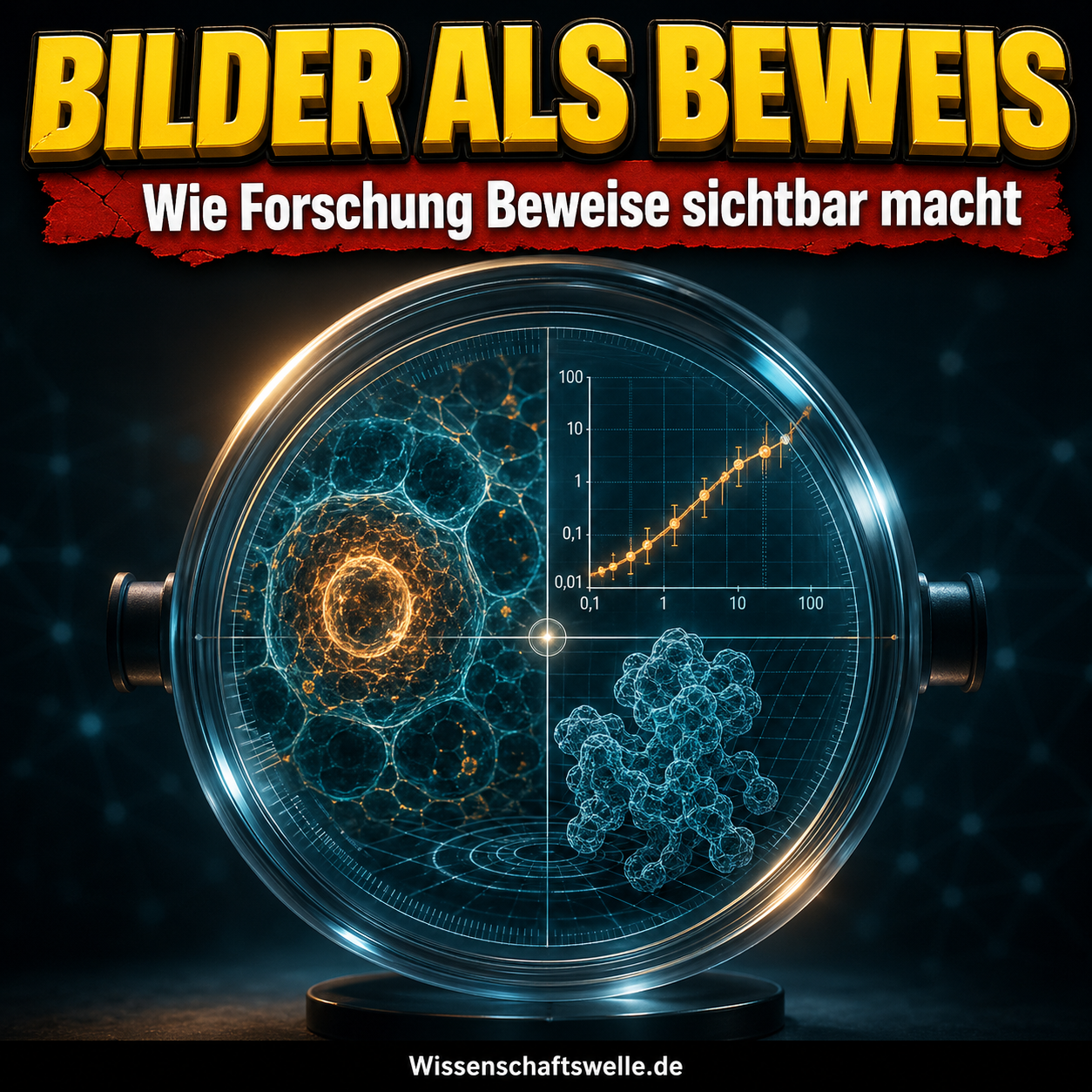 Wissenschaftliche Bilder: Wie Diagramme, Fotos und Modelle Beweise sichtbar machen