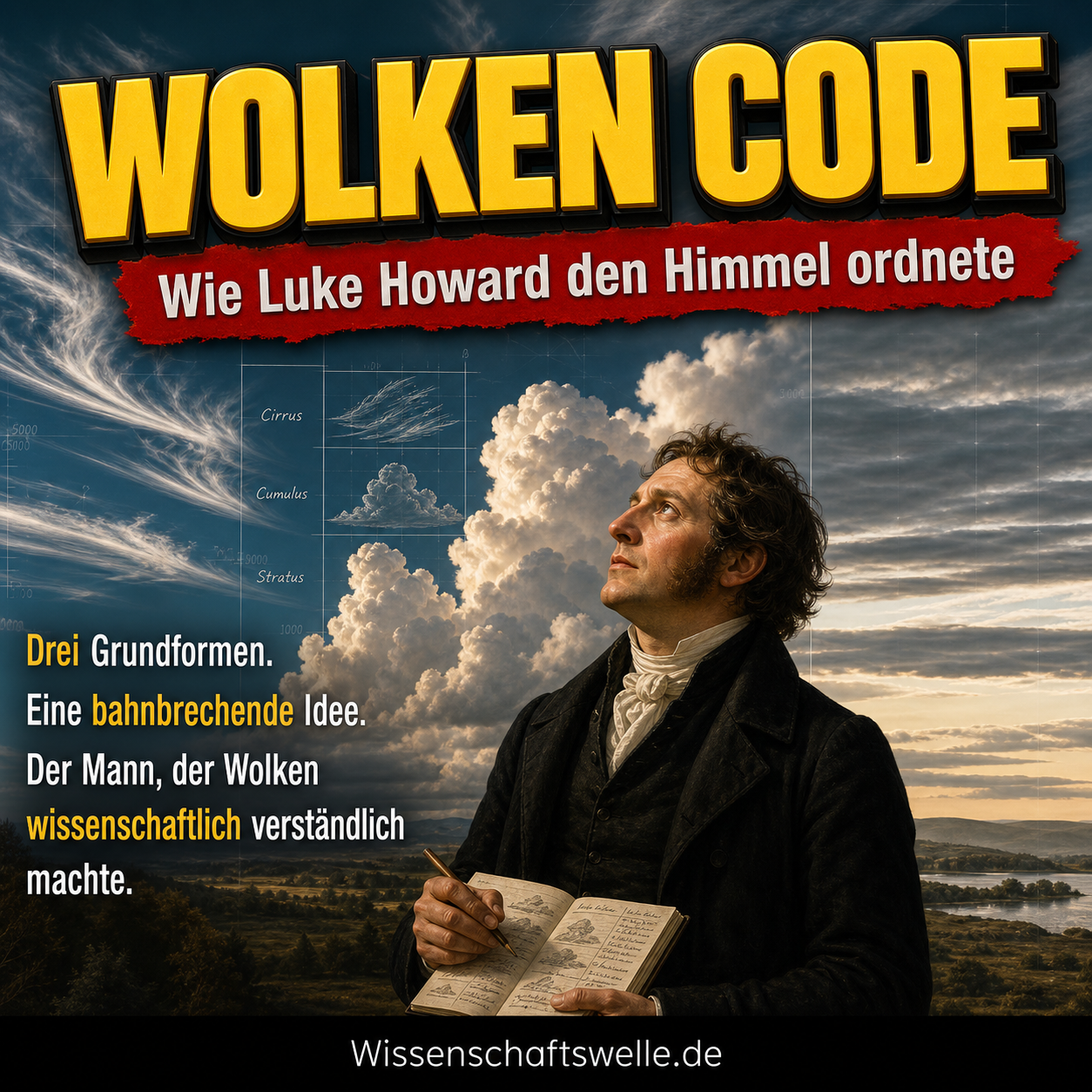 Wolkenklassifikation: Warum Luke Howard den Himmel neu erfand