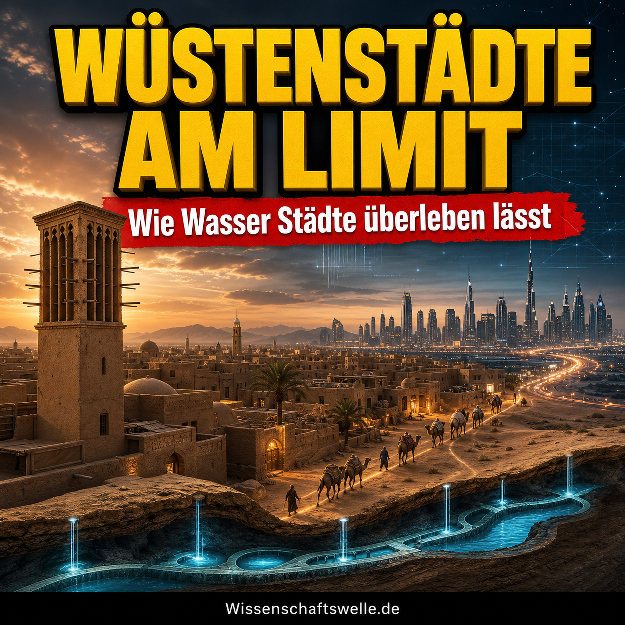 Wüstenstädte: Wie Wasser, Handel und Architektur Leben in Trockenräumen ermöglichen