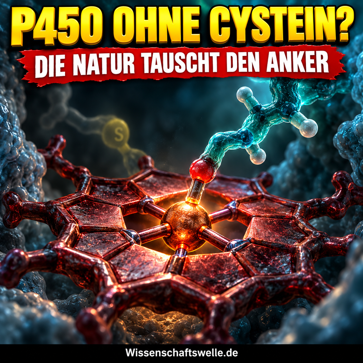 Das Enzym, das seine eigene Regel bricht: P450 ohne Cystein