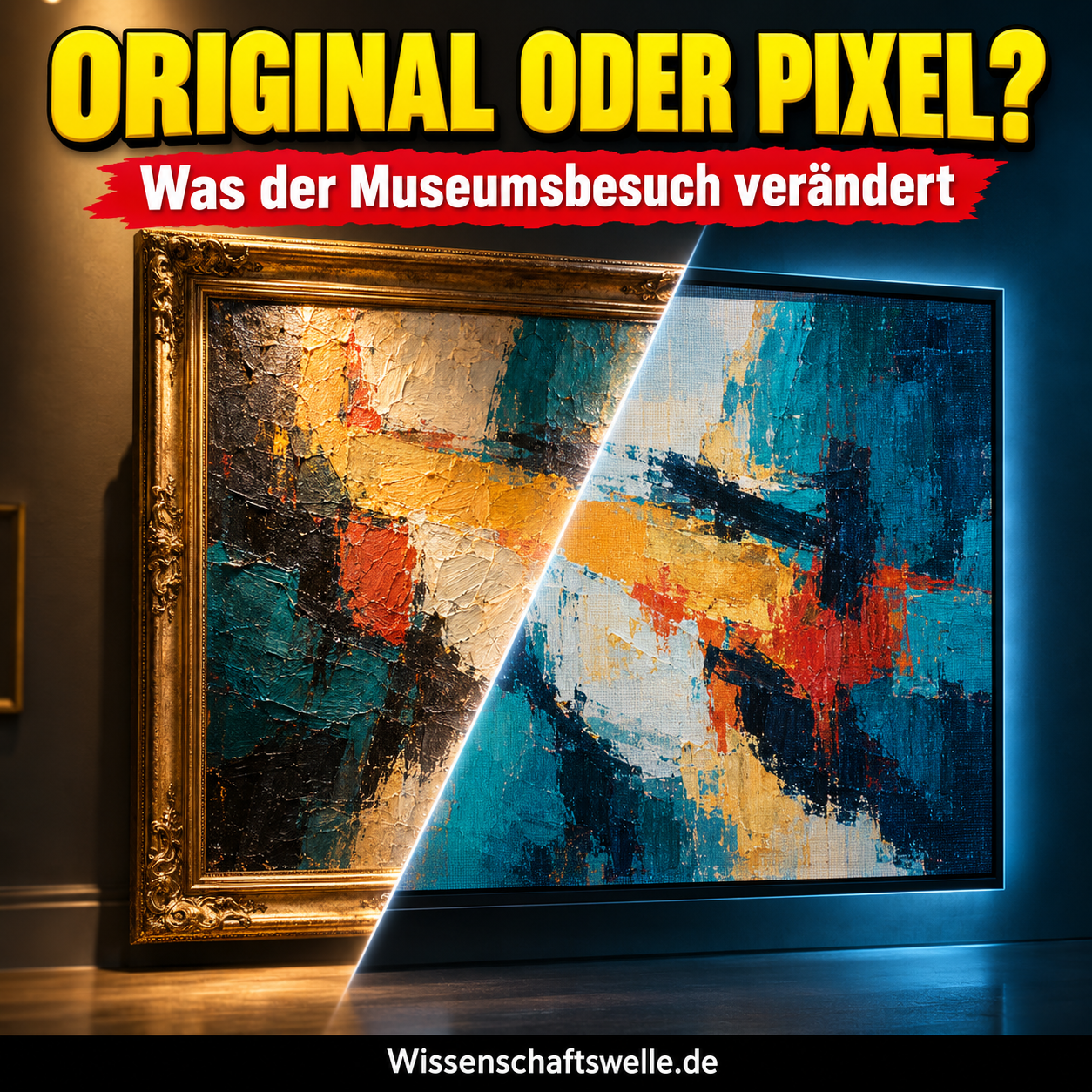 Gemälde auf dem Bildschirm: Was im Museum anders ist